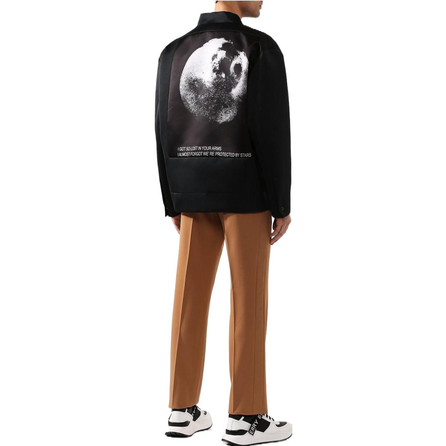 Shop ヴァレンティノ メンズ カジュアル シングルブレスト ジャケット - ブラック TV3CIF185W414E