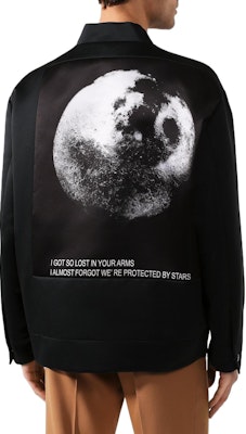 ヴァレンティノ メンズ カジュアル シングルブレスト ジャケット - ブラック TV3CIF185W414E Details for ヴァレンティノ メンズ カジュアル シングルブレスト ジャケット - ブラック TV3CIF185W414E