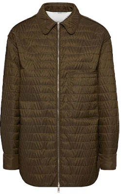 Valentino Solid Color Down Jacket Military Green - Long Sleeve Zip-Up XV3CLH367TV825 Buy Valentino Solid Color Down Jacket Military Green - Long Sleeve Zip-Up XV3CLH367TV825