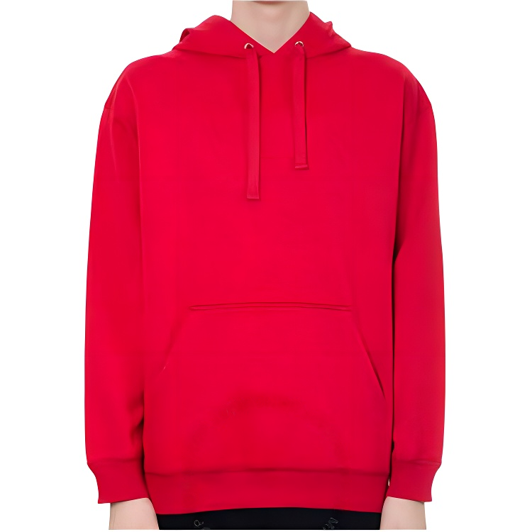 Valentino Solid Color Letter Logo Print Red Sweatshirt RV3MF00Q-TZE-157