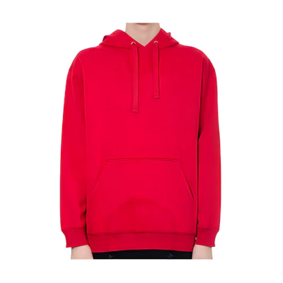 Valentino Solid Color Letter Logo Print Red Sweatshirt RV3MF00Q-TZE-157