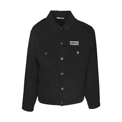 Valentino Solid Color Single-Breasted Jacket Black DC03J7270NO