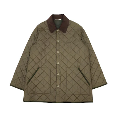 Valentino Solid Color Single-Breasted Loose Jacket Green - 1V3CLA128K9830
