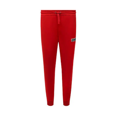 Valentino Solid Logo Sweatpants Red . WV3MD03E7ML157