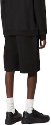 Valentino SS21 Black Solid Straight-Leg Drawstring Casual Shorts VV3MD02P6LB0NO Shop Valentino SS21 Black Solid Straight-Leg Drawstring Casual Shorts VV3MD02P6LB0NO