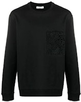 Valentino SS21 Sweatshirt Hitam Lace Pocket Pullover VV0MF14M7FD0NI Order Valentino SS21 Sweatshirt Hitam Lace Pocket Pullover VV0MF14M7FD0NI