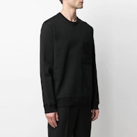 Valentino SS21 Sweatshirt Hitam Lace Pocket Pullover VV0MF14M7FD0NI Shop Valentino SS21 Sweatshirt Hitam Lace Pocket Pullover VV0MF14M7FD0NI