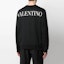 Purchase Valentino SS21 Sweatshirt Hitam Lace Pocket Pullover VV0MF14M7FD0NI