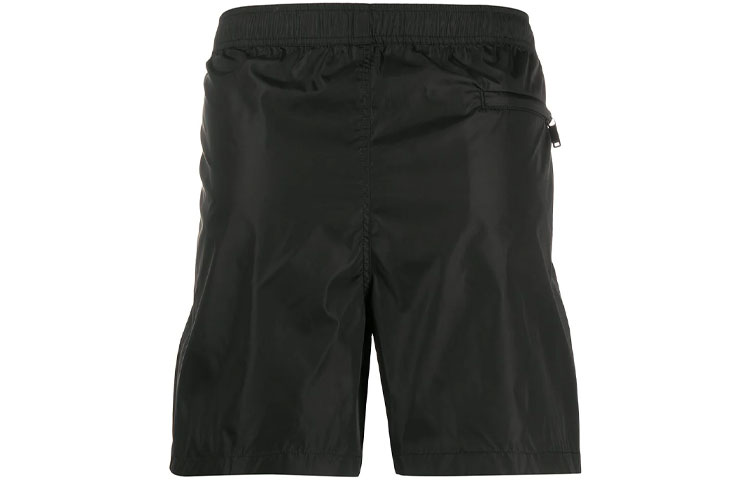 Lookbook Valentino SS21 Black VLTN Print Straight Shorts VV3UH0286FN0NO