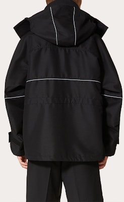 Valentino SS21 Jaket Hoodie Cetakan Bunga Gelap Hitam WV3CJF957J9U04 Shop Valentino SS21 Jaket Hoodie Cetakan Bunga Gelap Hitam WV3CJF957J9U04