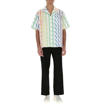 Valentino SS21 Baju Poplin Cetakan Bunga Pelbagai Warna Lelaki VV3AAA906G5D26 Shop Valentino SS21 Baju Poplin Cetakan Bunga Pelbagai Warna Lelaki VV3AAA906G5D26