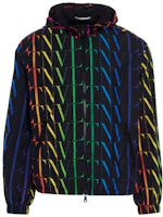 Valentino SS21 Gradient Pattern Jacket Black Menswear VV3CI3686G020K Valentino SS21 Gradient Pattern Jacket Black Menswear VV3CI3686G020K