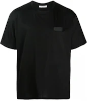 Valentino SS21 Logo Crewneck Short Sleeve T-Shirt Black VV3MG01F72JN01 Valentino SS21 Logo Crewneck Short Sleeve T-Shirt Black VV3MG01F72JN01