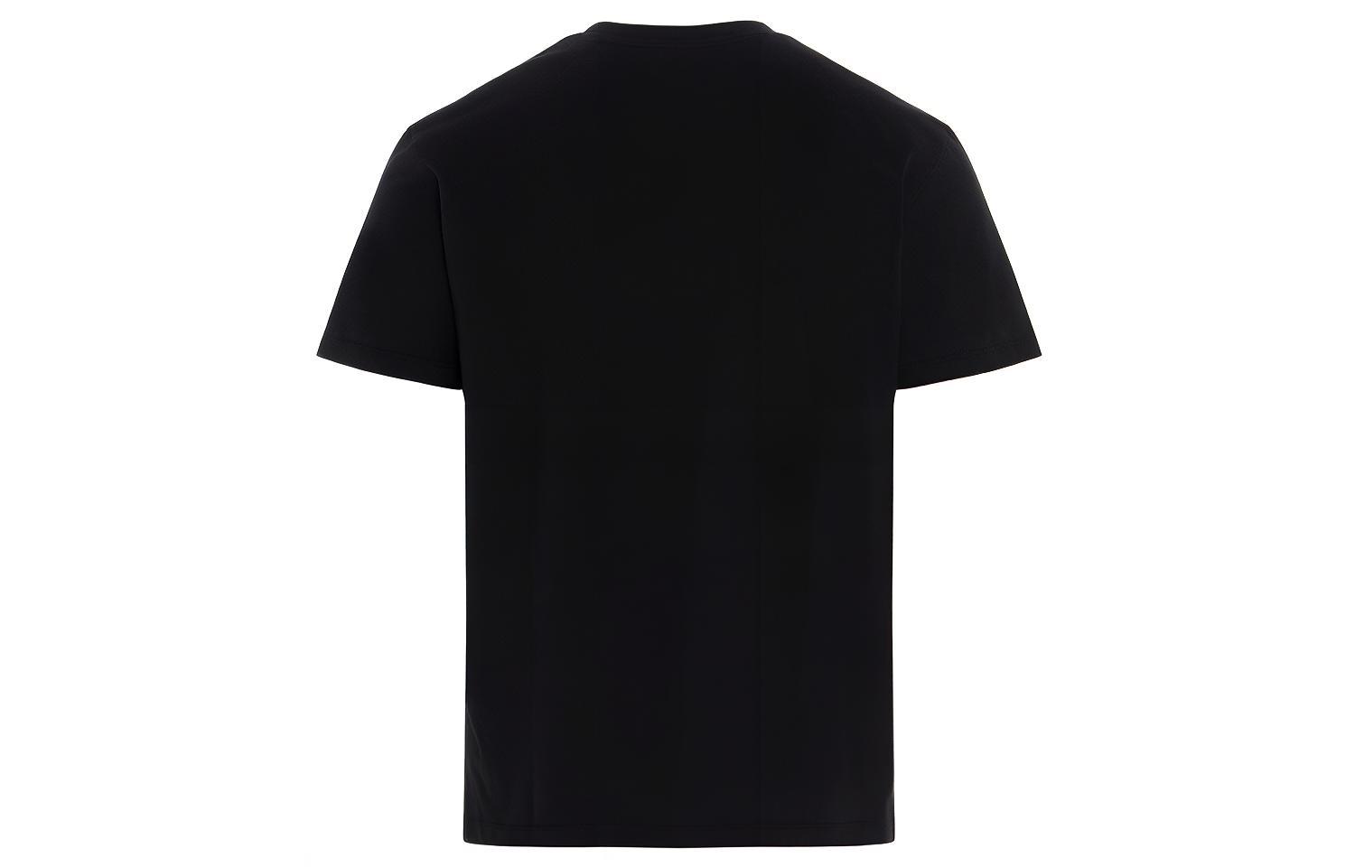 Lookbook Valentino Kaos Pria Hitam SS21 Multicolor Letter Cotton VV3MG10V72U20T