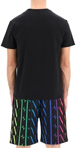 Valentino Kaos Pria Hitam SS21 Multicolor Letter Cotton VV3MG10V72U20T Purchase Valentino Kaos Pria Hitam SS21 Multicolor Letter Cotton VV3MG10V72U20T
