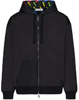 Valentino SS21 Reversible Colorblock Zip-Up Track Jacket Black Mens VV3MF15P73Q20K Valentino SS21 Reversible Colorblock Zip-Up Track Jacket Black Mens VV3MF15P73Q20K