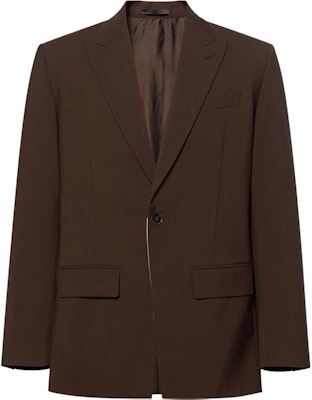 ヴァレンティノ SS21 ブラウン シングルブレスト ブレザージャケット VV0CEC756DPE05 Buy ヴァレンティノ SS21 ブラウン シングルブレスト ブレザージャケット VV0CEC756DPE05