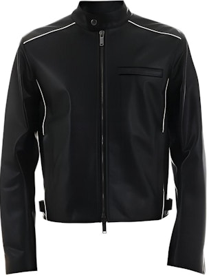 ヴァレンティノ SS21 ブラックカウハイド バイカージャケット 革ジャン SV3NA01Y5DC0N0 Buy ヴァレンティノ SS21 ブラックカウハイド バイカージャケット 革ジャン SV3NA01Y5DC0N0