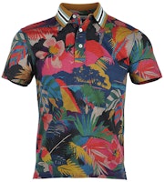 Valentino SS21 Tropical Floral Print Polo Shirt Multicolor. MV3MH01B48AT62 Valentino SS21 Tropical Floral Print Polo Shirt Multicolor. MV3MH01B48AT62