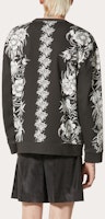 Valentino SS22 黑色花卉印花長袖圓領運動衫 XV0MF22J8GN0NA Shop Valentino SS22 黑色花卉印花長袖圓領運動衫 XV0MF22J8GN0NA