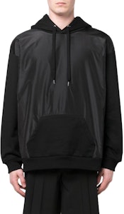 Valentino SS22 Hoodie Hitam dengan Logo Solid dan Desain Patchwork. XV0MF22L8GW0NO Shop Valentino SS22 Hoodie Hitam dengan Logo Solid dan Desain Patchwork. XV0MF22L8GW0NO