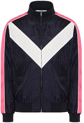 Valentino SS22 Jaket Trek Lengan Panjang Logo Jacquard Hitam. XV3CII3480UAB4 Order Valentino SS22 Jaket Trek Lengan Panjang Logo Jacquard Hitam. XV3CII3480UAB4