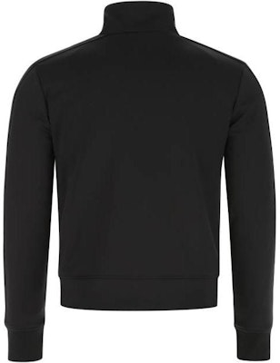 Valentino Jaket Zip-Up Hitam Logo SS22 dengan Kolar Berdiri. XV3MF20V85K0NO Lookbook Valentino Jaket Zip-Up Hitam Logo SS22 dengan Kolar Berdiri. XV3MF20V85K0NO