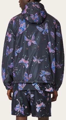 발렌티노 SS22 네이비 블루 버터플라이 프린트 후드 집업 재킷 XV3CI36983KCR4 Shop 발렌티노 SS22 네이비 블루 버터플라이 프린트 후드 집업 재킷 XV3CI36983KCR4
