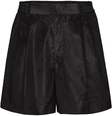 Valentino SS22 Washed Taffeta Casual Shorts Black XV0RDC168E30NO Buy Valentino SS22 Washed Taffeta Casual Shorts Black XV0RDC168E30NO