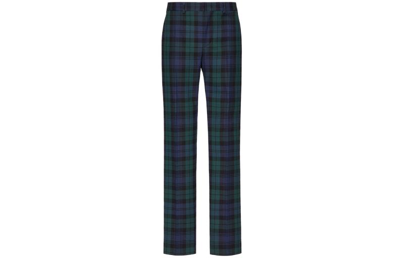 Valentino SS22 All-Over Plaid Straight-Leg Casual Pants Menswear 1V3RBI608JSQB5