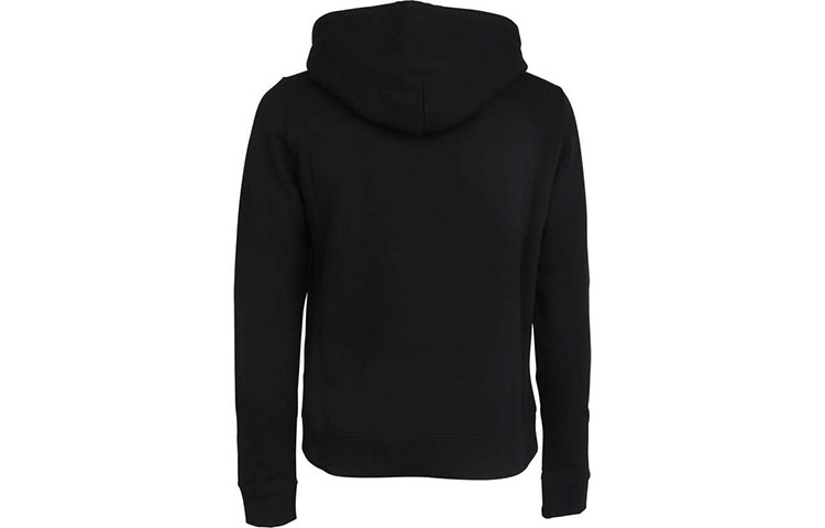 Valentino SS22 Black Logo Print Long Sleeve Hoodie MF21D84D0NO