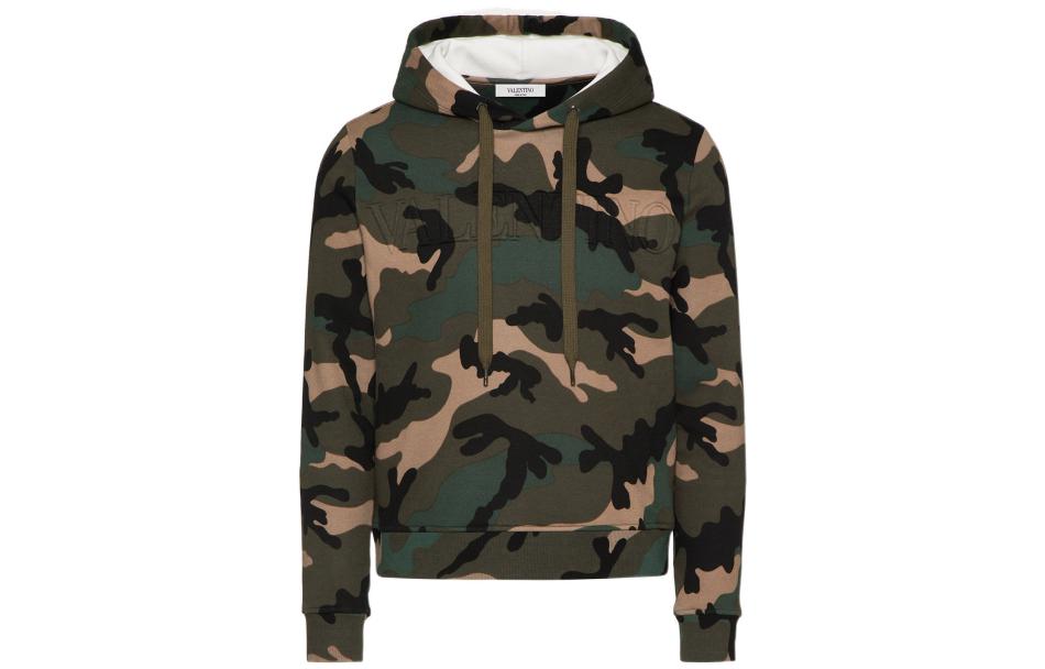 Valentino SS22 Camouflage Hoodie Jacket  Military Green. XV3MF21D83WF00 圖 2