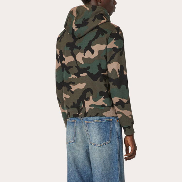 Valentino SS22 Camouflage Hoodie Jacket  Military Green. XV3MF21D83WF00 圖 4