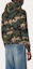 Shop Valentino SS22迷彩連帽外套 軍綠色. XV3MF21D83WF00