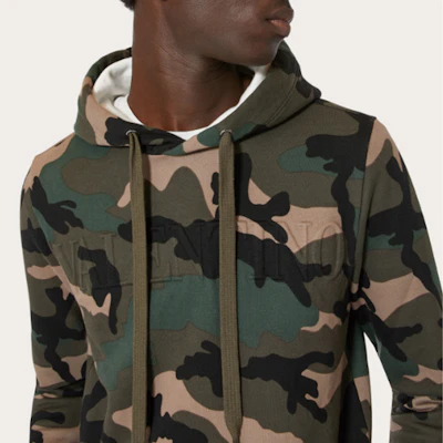 Valentino SS22迷彩連帽外套 軍綠色. XV3MF21D83WF00 Details for Valentino SS22迷彩連帽外套 軍綠色. XV3MF21D83WF00