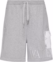 Order Valentino SS22 壓紋 Logo 口袋百慕達短褲 修身版型 XV3MD02C84KJ94