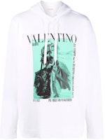 Valentino SS22 Graphic Print Loose Fit Hoodie White Fashion. XV0MF18I8H3I81 Valentino SS22 Graphic Print Loose Fit Hoodie White Fashion. XV0MF18I8H3I81
