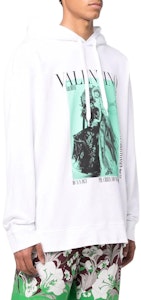발렌티노 SS22 그래픽 프린트 루즈핏 후디 화이트 패션. XV0MF18I8H3I81 Shop 발렌티노 SS22 그래픽 프린트 루즈핏 후디 화이트 패션. XV0MF18I8H3I81