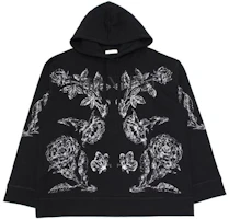 Valentino SS22 Irregular All-Over Print Pullover Hoodie Black WV3MF18I7LHL48 Valentino SS22 Irregular All-Over Print Pullover Hoodie Black WV3MF18I7LHL48