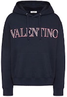 Valentino 男士SS22海軍藍標誌印花棉質連帽衫 XV3MF21K85LD98 Order Valentino 男士SS22海軍藍標誌印花棉質連帽衫 XV3MF21K85LD98