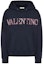 Order Valentino 男士SS22海軍藍標誌印花棉質連帽衫 XV3MF21K85LD98