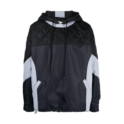 Valentino SS22 Multicolor Hooded Loose Fit Jacket Men’s Casual Outerwear VCJE956T2