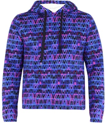 Valentino SS22 Neon Logo Pullover Sweatshirt Biru. XV3MF21D85SE58 Buy Valentino SS22 Neon Logo Pullover Sweatshirt Biru. XV3MF21D85SE58