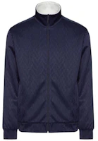 Valentino SS22 Optical Jacquard Zip-Up Jacket Men’s Blue XV3MF19Q842CK7 Valentino SS22 Optical Jacquard Zip-Up Jacket Men’s Blue XV3MF19Q842CK7