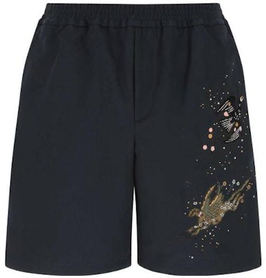 Valentino SS22 Pattern Embroidered Relaxed Fit Shorts Black . XV3RDB3781U598 Order Valentino SS22 Pattern Embroidered Relaxed Fit Shorts Black . XV3RDB3781U598