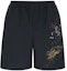 Order Valentino SS22 Pattern Embroidered Relaxed Fit Shorts Black . XV3RDB3781U598