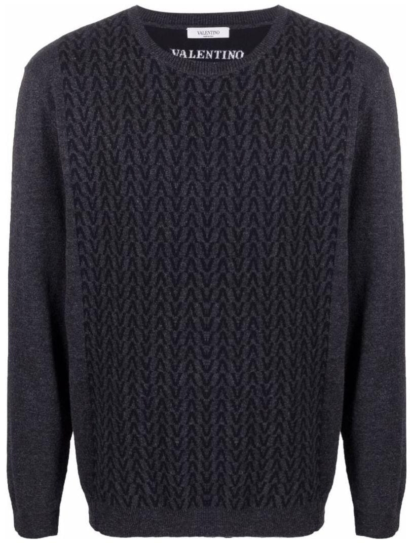 valentino-ss-22-patterned-jacquard-wool-knit-sweater-black-vkc-16-d7-k0-g93