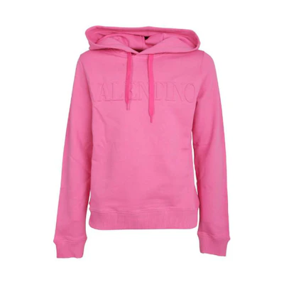Valentino SS22 Solid Hoodie Magenta Pink MF21D84DY84