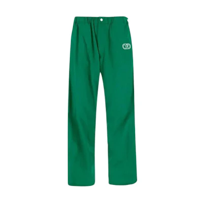 Valentino SS22 Solid Straight-Leg Casual Pants Green 1V3RBI458LF635