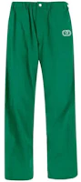 Order Valentino SS22 Solid Straight-Leg Casual Pants Green 1V3RBI458LF635